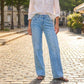 👖 Front Seam Detail, Flattering Wide-Leg Fit | Women's Jeans