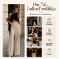 🌸Hot Sale 50% OFF💖Women's Casual High-Waisted Wide-Leg Pants