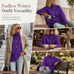 🧶 Relaxed Ribbed Fit, Easy Side-Slit Style | Women's Turtleneck Sweater