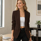🌸Hot Sale 50% OFF💖Women's Casual Versatile Slim Fit Blazer