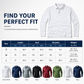 🌬️Breathable Comfort, All-Day Freshness🧶 Men's Long Sleeve Collared Knit T-Shirt – Breathable Knit & Skin-Friendly Fabric | Perfect for All-Day Office & Leisure, Keeps You Cool & Dry ✨