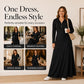 ✨Slimming & Elegant, Fashionable👗 Women's Hooded Ribbed Maxi Dress – Stretch Fit & Minimalist Design | Flattering Silhouette, Elegant Style ✨