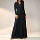 ✨Slimming & Elegant, Fashionable👗 Women's Hooded Ribbed Maxi Dress – Stretch Fit & Minimalist Design | Flattering Silhouette, Elegant Style ✨