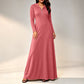 ✨Slimming & Elegant, Fashionable👗 Women's Hooded Ribbed Maxi Dress – Stretch Fit & Minimalist Design | Flattering Silhouette, Elegant Style ✨