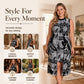 🌸Hot Sale 50% OFF💖Women's Chic Sleeveless Faux 2-Piece Dress