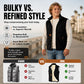 ❄️Unisex Winter Plush-Lined Warm Vest – Cozy, Lightweight, Perfect for Layering in Cold Weather