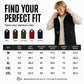 ❄️Unisex Winter Plush-Lined Warm Vest – Cozy, Lightweight, Perfect for Layering in Cold Weather