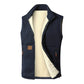 ❄️Unisex Winter Plush-Lined Warm Vest – Cozy, Lightweight, Perfect for Layering in Cold Weather