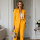 Women's Elegant Double Breasted Blazer & Pants Set