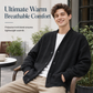 ☁️Warm & Breathable, Plus-Size Versatile🧶 Men's Jacquard Knit Cardigan – M-4XL & Multiple Colors | All-Day Cozy Warmth ✨