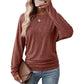 🧶Soft Knit, Multi-Color Versatile🍂 Women's Crewneck Knit Sweater – Stretch & Shape-Retaining, Six Autumn Shades