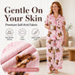 🐮Cute Highland Cow Print, 3-Piece Fun Pajama Set – Cozy Lounge & Sleepwear ✨