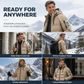 Hot Sale 50% OFF🔥Men's Hooded Reversible Warm Coat