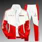 🖤Black Friday Sale:50% OFF🖤 🏃‍♀️Men's Colorblock Zip-Up Jacket & Drawstring Pants Set