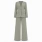 💖Black Friday Mega Deal – 50% off!💖Elegant Two-Piece Suit Set with Tailored Blazer and Relaxed Wide-Leg Trousers