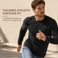 Men's Casual Slim Fit Crew Neck Long Sleeve Sweatshirt