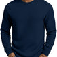 Men's Casual Slim Fit Crew Neck Long Sleeve Sweatshirt