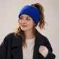 Wide Ribbed Knit Sports Headband