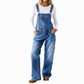 💖50% off!💖 👖Women's Stretchy Denim Overalls Wide Leg Jumpsuit with Adjustable Straps