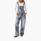 💖50% off!💖 👖Women's Stretchy Denim Overalls Wide Leg Jumpsuit with Adjustable Straps