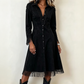 🌸Hot Sale 50% OFF💖Women's Vintage Long Sleeve Fringe Dress
