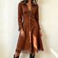 🌸Hot Sale 50% OFF💖Women's Vintage Long Sleeve Fringe Dress