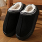 🖤Black Friday Hot Sale 50% OFF♟️Women’s Winter Closed Back House Slippers, Plush Fleece Lined, Thick Non-Slip Sole, Warm Cozy Indoor Home Slippers🥾