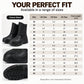 🌧️❄️ Waterproof Plush-Lined Winter Boots – All-Weather Mud & Snow Grip 👢