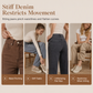 ✨ Relaxed & Trendy 💕 Women's Loose Fit Straight Leg Denim Jeans – Casual, Comfortable & Easy to Style 👖