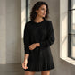 🌸Hot Sale 50% OFF👗 Women's Scallop Hem Sweater and Pleated Skirt Set