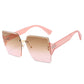 🕶️Women's Fashion Frameless Square Sunglasses