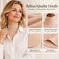 Women's Versatile Ribbed Knit Fake Collar