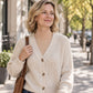 Women's Versatile Ribbed Knit Fake Collar
