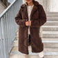🧥 Cloud-Soft Warmth, Polished Lapel Detail | Women's Warm Plush Button-Down Lapel Coat