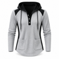 Women's Casual Knit V-Neck Sweatshirt