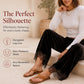 Women's Velvet Wide Leg Pants with Lace Trim