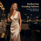 👗 Flattering Neckline, Sculpted Silhouette | Women's V-neck Sleeveless Fitted Dress