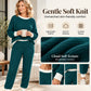 Women's Casual Waffle Knit 2-Piece Set