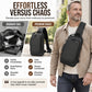 Anti-Theft Sling Bag with USB Charging Port for Men