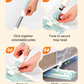 🔥Hot Sale 50% OFF⏳Flat Mop with Stainless Steel Handle with Reusable Washable Mop Cloths