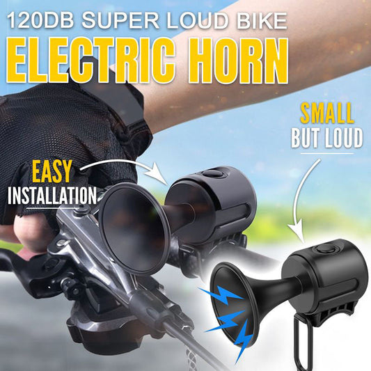 Pousbo® 120dB superstark elektrisk signalhorn för cykel