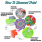 🔥🌼🌻🐱 DIY-underlägg för diamantmålning Underlägg för träkoppar☕