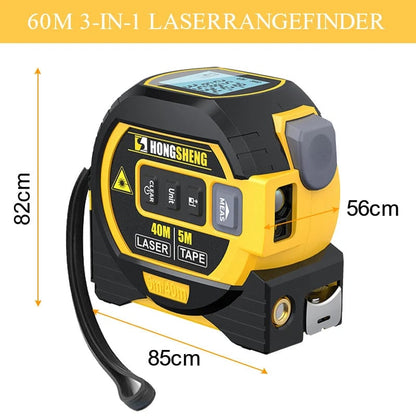 (🔥HOT REA NU 49% RABATT) - Measurin Sight 3-i-1 infraröd laserbandmätning🔥Fri frakt