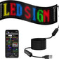 Fordon Bluetooth LED flexibel display